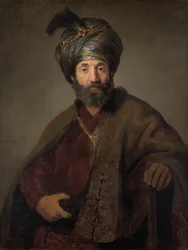 Mand i orientalsk kostume